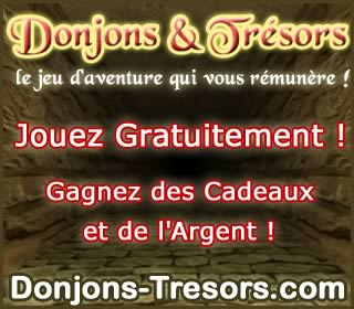 50 000 joueurs sur Donjons-tresors !